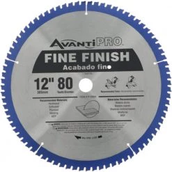 Avanti Pro 12 in. x 80-Tooth Fine Finish Circular Saw Blade (2-Pack) -Power Tools Accessories Sales Shop avanti pro table saw blades miter saw blades p128080pp c3 1000