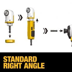 DEWALT Modular Right Angle Attachment -Power Tools Accessories Sales Shop dewalt drill attachments dwamra 1d 1000