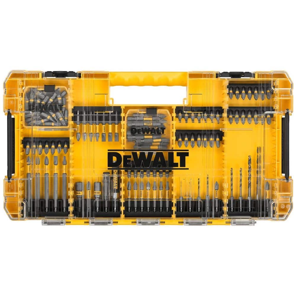 DEWALT MAXFIT Black and Gold Impact Ready Metal Drill and Steel Screwdriving Bit Set (120-Piece) 2 DEWALT MAXFIT Black and Gold Impact Ready Metal Drill and Steel Screwdriving Bit Set (120-Piece) - Image 2