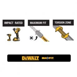 DEWALT MAXFIT Driving Set (16-Piece) -Power Tools Accessories Sales Shop dewalt drill bit combination sets dwamf16 40 1000