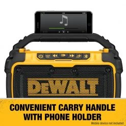 DEWALT 20-Volt MAX Bluetooth Speaker 14 DEWALT 20-Volt MAX Bluetooth Speaker -Power Tools Accessories Sales Shop dewalt jobsite audio dcr010 1d 1000