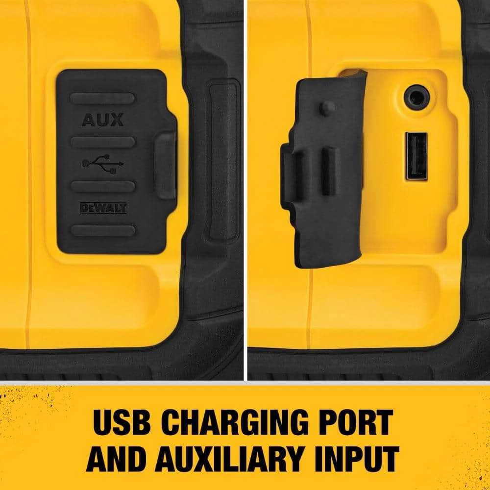 DEWALT 20-Volt MAX Bluetooth Speaker 7 DEWALT 20-Volt MAX Bluetooth Speaker - Image 7