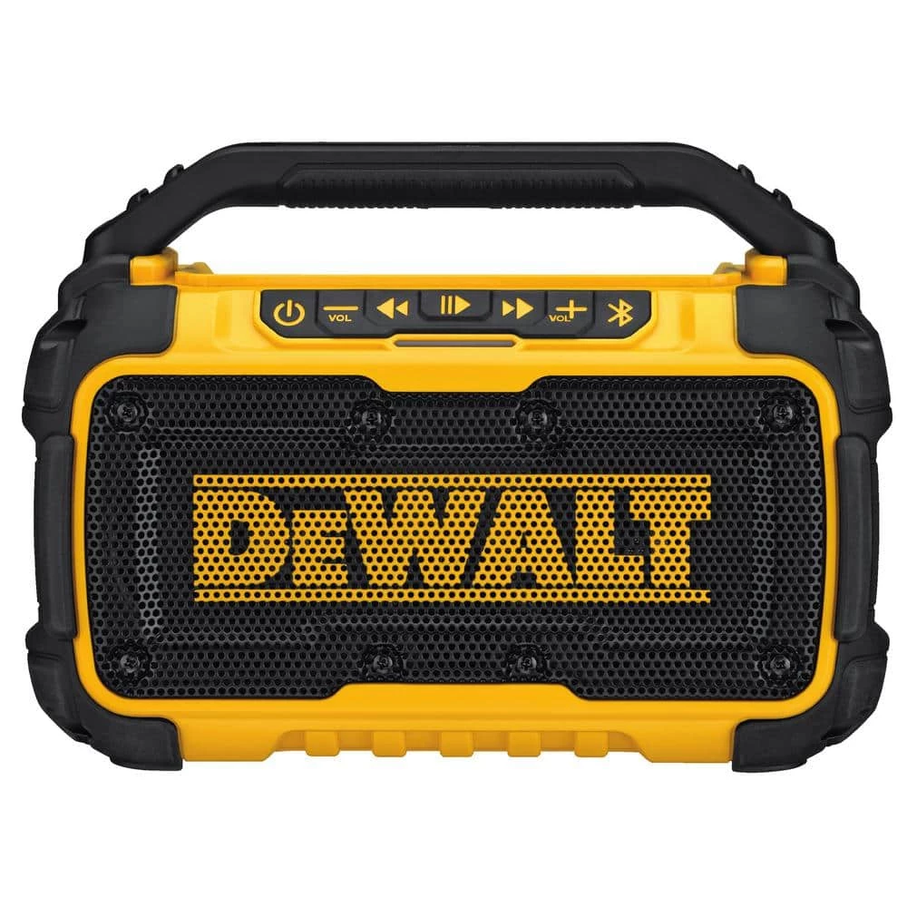 DEWALT 20-Volt MAX Bluetooth Speaker 1 DEWALT 20-Volt MAX Bluetooth Speaker