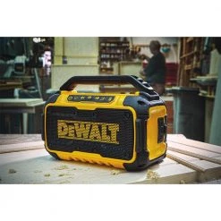 DEWALT 20-Volt MAX Bluetooth Speaker 19 DEWALT 20-Volt MAX Bluetooth Speaker -Power Tools Accessories Sales Shop dewalt jobsite audio dcr010 fa 1000