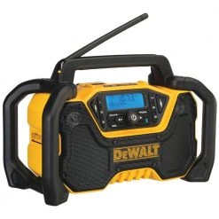 DEWALT 20-Volt MAX Compact Bluetooth Radio (Tool Only) -Power Tools Accessories Sales Shop dewalt jobsite audio dcr028b 1d 1000