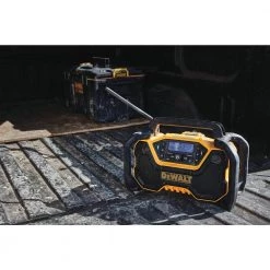 DEWALT 20-Volt MAX Compact Bluetooth Radio (Tool Only) -Power Tools Accessories Sales Shop dewalt jobsite audio dcr028b 66 1000
