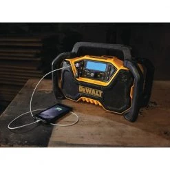 DEWALT 20-Volt MAX Compact Bluetooth Radio (Tool Only) -Power Tools Accessories Sales Shop dewalt jobsite audio dcr028b 77 1000