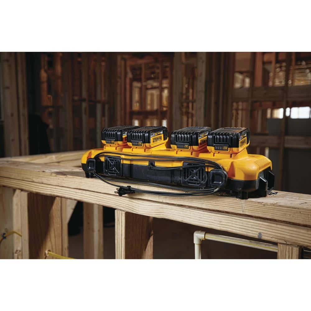 DEWALT 12-Volt/20-Volt/60-Volt MAX 4-Port Lithium-Ion Battery Charger 12 DEWALT 12-Volt/20-Volt/60-Volt MAX 4-Port Lithium-Ion Battery Charger - Image 12