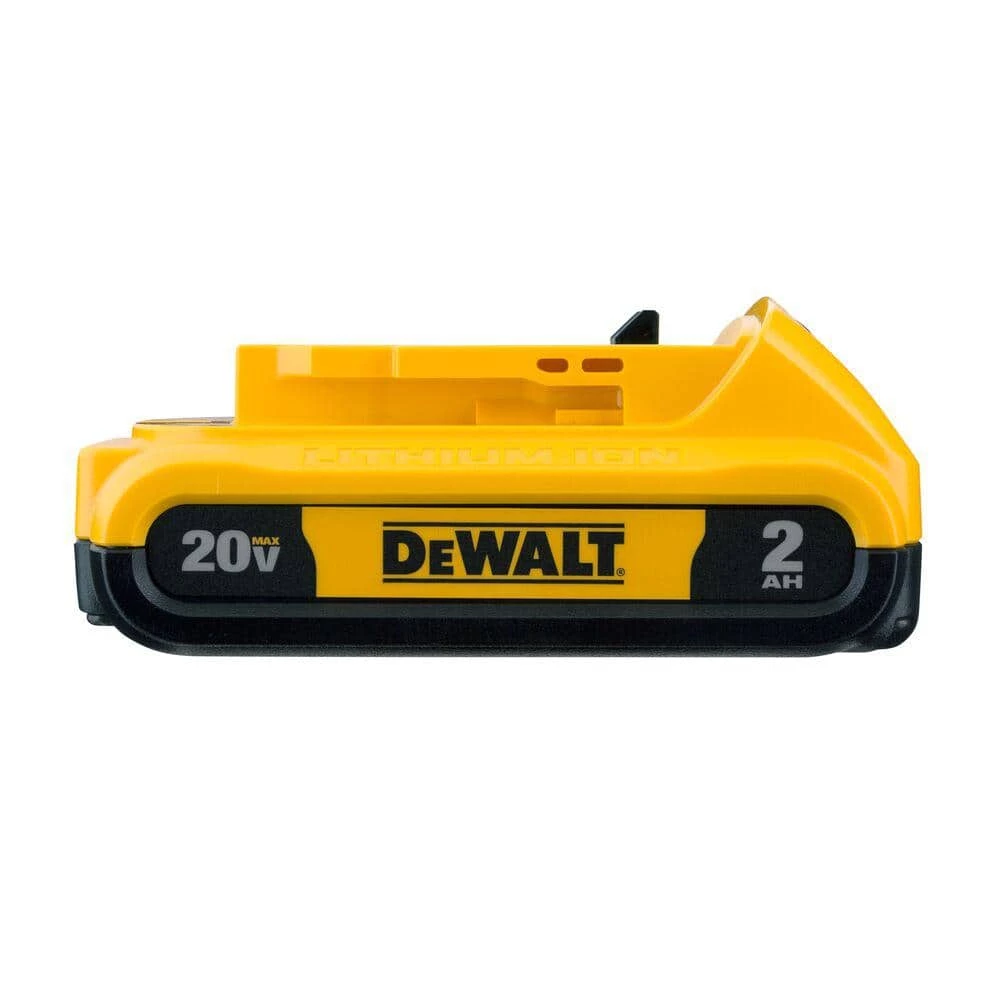 DEWALT 20-Volt MAX Compact Lithium-Ion 2.0Ah Battery Pack (2-Pack) 8 DEWALT 20-Volt MAX Compact Lithium-Ion 2.0Ah Battery Pack (2-Pack) - Image 8