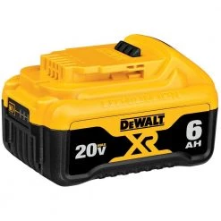 DEWALT 20-Volt MAX XR Premium Lithium-Ion 6.0Ah Battery Pack (2-Pack) 12 DEWALT 20-Volt MAX XR Premium Lithium-Ion 6.0Ah Battery Pack (2-Pack) -Power Tools Accessories Sales Shop dewalt outdoor power batteries chargers dcb206 2 1d 1000