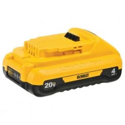 DEWALT 20-Volt MAX Compact Lithium-Ion 4.0Ah Battery Pack with 12-Volt to 20-Volt MAX Charger -Power Tools Accessories Sales Shop dewalt outdoor power batteries chargers dcb240c 66 1000