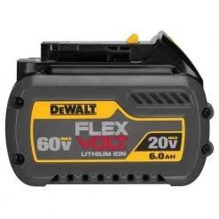 DEWALT FLEXVOLT 20-Volt/60-Volt MAX Lithium-Ion 6.0Ah Battery Pack with 6 Amp Output Charger -Power Tools Accessories Sales Shop dewalt outdoor power batteries chargers dcb606c 77 1000