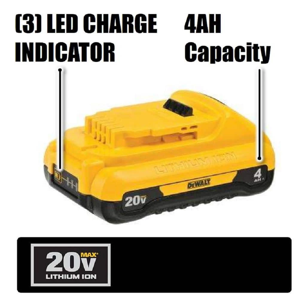 DEWALT 20V MAX Lithium-Ion Starter Kit 6.0Ah Battery, 4.0Ah Battery, Charger & Kit Bag and FLEXVOLT 20V/60V 6.0Ah Battery 7 DEWALT 20V MAX Lithium-Ion Starter Kit 6.0Ah Battery, 4.0Ah Battery, Charger & Kit Bag and FLEXVOLT 20V/60V 6.0Ah Battery - Image 7