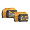 DEWALT FLEXVOLT 20-Volt/60-Volt MAX Lithium-Ion Battery Pack with 9.0 Ah and 6.0 Ah Battery Packs (2-Pack)