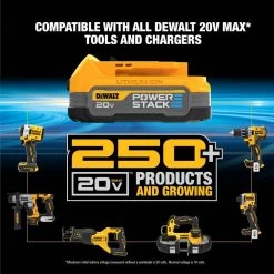 DEWALT 20-Volt MAX POWERSTACK Compact Battery Starter Kit -Power Tools Accessories Sales Shop dewalt outdoor power batteries chargers dcbp034c 76 1000