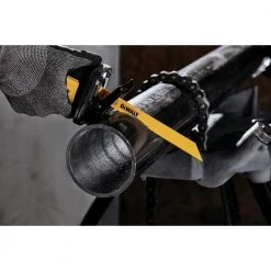 DEWALT Bi-Metal Reciprocating Saw Blade Set with Case (10-Piece) -Power Tools Accessories Sales Shop dewalt reciprocating saw blades dw4898 44 1000