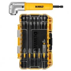 DEWALT MAXFIT Steel Screwdriving Bit Set with Right Angle Adapter (25-Piece) -Power Tools Accessories Sales Shop dewalt screwdriver bits dwamf25raset 1d 1000