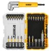 DEWALT MAXFIT Steel Screwdriving Bit Set with Right Angle Adapter (25-Piece)