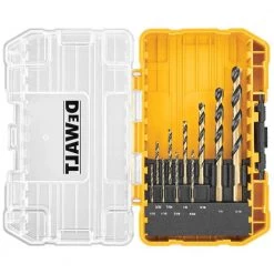 DEWALT Maxfit Screwdriving Set (50-Piece) and Black and Gold Drill Bit Set (10-Piece) -Power Tools Accessories Sales Shop dewalt screwdriver bits dwamf50wdwa1180 4f 1000