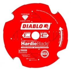 DIABLO HARDIEBlade 5 in. x 4-Tooth Polycrystalline Diamond (PCD) Tipped Fiber Cement Circular Saw Blade