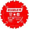 DIABLO 5-3/8 in. x 16-Tooth x 3/8 in. Arbor Framing Circular Saw Blade
