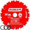 DIABLO 5-3/8 in x 18-Tooth Fast Framing Circular Saw Blade with Bushings