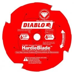 DIABLO HARDIEBlade 6-1/2 in. x 4-Tooth Polycrystalline Diamond (PCD) Tipped Fiber Cement Circular Saw Blade