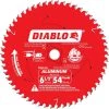 DIABLO 6-1/2 in. x 54-Tooth Aluminum Cutting Circular Saw Blade
