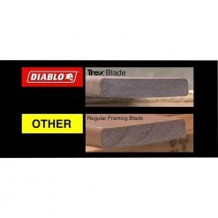 DIABLO TREXBlade 7-1/4 in. x 44-Tooth Composite Material/Plastics Circular Saw Blade -Power Tools Accessories Sales Shop diablo circular saw blades d0744cd c3 1000