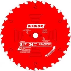 DIABLO 8-1/4 in. x 24-Tooth Framing Circular Saw Blade