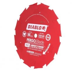 DIABLO PERGOBlade 10 in. x 12-Tooth Polycrystalline Diamond (PCD) Tipped Ultimate Flooring Circular Saw Blade 8 DIABLO PERGOBlade 10 in. x 12-Tooth Polycrystalline Diamond (PCD) Tipped Ultimate Flooring Circular Saw Blade -Power Tools Accessories Sales Shop diablo circular saw blades d1012lf 40 1000