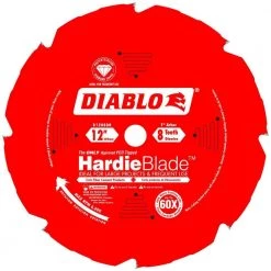 DIABLO HARDIEBlade 12 in. x 8-Tooth Polycrystalline Diamond (PCD) Tipped Fiber Cement Circular Saw Blade -Power Tools Accessories Sales Shop diablo circular saw blades d1208dh 66 1000