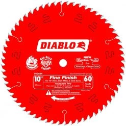 DIABLO 10 in. x 60-Tooth Fine Finish Circular Saw Blade -Power Tools Accessories Sales Shop diablo table saw blades miter saw blades d1060x 1d 1000