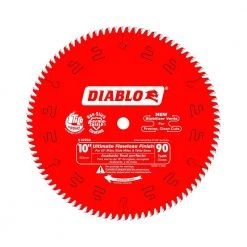 DIABLO 10 in. x 90-Tooth Ultimate Polished Finish Circular Saw Blade