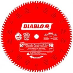 DIABLO 10 in. x 90-Tooth Ultimate Polished Finish Circular Saw Blade 11 DIABLO 10 in. x 90-Tooth Ultimate Polished Finish Circular Saw Blade -Power Tools Accessories Sales Shop diablo table saw blades miter saw blades d1090x c3 1000