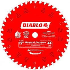 DIABLO 12 in. x 44-Tooth General Purpose Circular Saw Blade -Power Tools Accessories Sales Shop diablo table saw blades miter saw blades d1244x 1d 1000