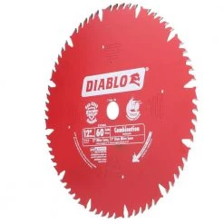 DIABLO 12 in. x 60-Tooth Combination Circular Saw Blade -Power Tools Accessories Sales Shop diablo table saw blades miter saw blades d1260x 40 1000