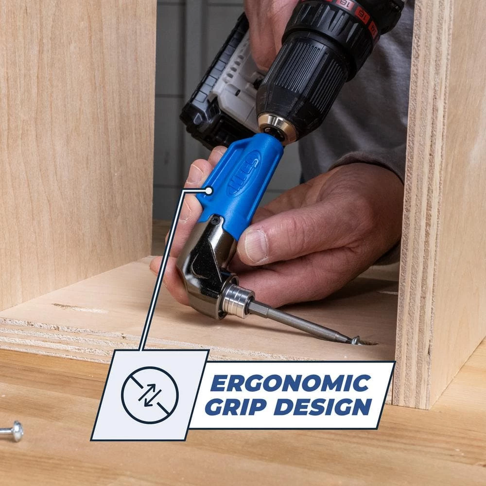 Kreg 90-Degree Pocket Hole Driver Drill Attachment with 3 in. Square Drive Bit 6 Kreg 90-Degree Pocket Hole Driver Drill Attachment with 3 in. Square Drive Bit - Image 6