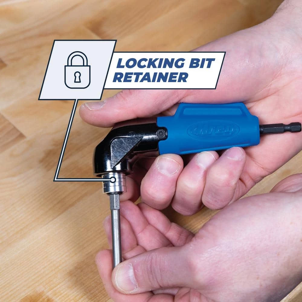 Kreg 90-Degree Pocket Hole Driver Drill Attachment with 3 in. Square Drive Bit 4 Kreg 90-Degree Pocket Hole Driver Drill Attachment with 3 in. Square Drive Bit - Image 4
