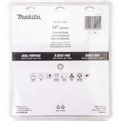 Makita 14 in. Segmented Rim Dual Purpose Diamond Blade -Power Tools Accessories Sales Shop makita diamond blades b 69674 4f 1000