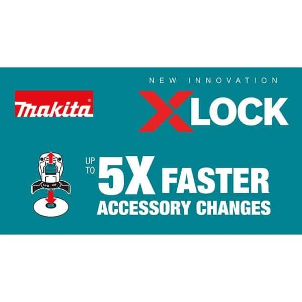 Makita X-LOCK 4-1/2 in. Turbo Rim Diamond Blade for Masonry Cutting 10 Makita X-LOCK 4-1/2 in. Turbo Rim Diamond Blade for Masonry Cutting - Image 10