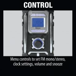 Makita 18V LXT Lithium-Ion Cordless Bluetooth Job Site Radio (Tool Only) 23 Makita 18V LXT Lithium-Ion Cordless Bluetooth Job Site Radio (Tool Only) -Power Tools Accessories Sales Shop makita jobsite audio xrm06b 4f 1000