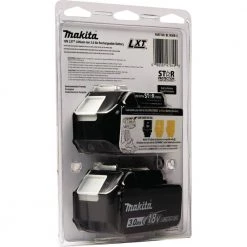 Makita 18V LXT Lithium-Ion High Capacity Battery Pack 3.0Ah with Fuel Gauge (2-Pack) -Power Tools Accessories Sales Shop makita outdoor power batteries chargers bl1830b 2 1f 1000