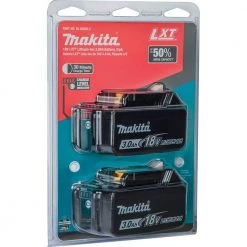 Makita 18V LXT Lithium-Ion High Capacity Battery Pack 3.0Ah with Fuel Gauge (2-Pack) -Power Tools Accessories Sales Shop makita outdoor power batteries chargers bl1830b 2 4f 1000