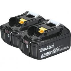Makita 18V LXT Lithium-Ion High Capacity Battery Pack 3.0Ah with Fuel Gauge (2-Pack)