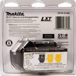 Makita 18V LXT Lithium-Ion High Capacity Battery Pack 3.0Ah with Fuel Gauge -Power Tools Accessories Sales Shop makita outdoor power batteries chargers bl1830b 76 1000