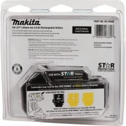 Makita 18V LXT Lithium-Ion High Capacity Battery Pack 4.0Ah with Fuel Gauge -Power Tools Accessories Sales Shop makita outdoor power batteries chargers bl1840b 77 1000