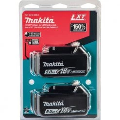 Makita 18V LXT Lithium-Ion High Capacity Battery Pack 5.0 Ah with LED Charge Level Indicator (2-Pack) -Power Tools Accessories Sales Shop makita outdoor power batteries chargers bl1850b 2 76 1000