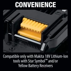 Makita 18V LXT Battery and Rapid Charger Starter Pack (5.0Ah) w/bonus 18V LXT Brushless 4-1/2 in./5 in. X-LOCK Angle Grinder -Power Tools Accessories Sales Shop makita outdoor power batteries chargers bl1850bdc2xag25 66 1000