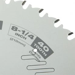 Milwaukee 8-1/4 in. x 40-Tooth Fine Finish Circular Saw Blade (2-Pack) 13 Milwaukee 8-1/4 in. x 40-Tooth Fine Finish Circular Saw Blade (2-Pack) -Power Tools Accessories Sales Shop milwaukee circular saw blades 48 40 0822 48 40 0822 c3 1000